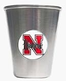 Nebraska Cornhuskers Stainless Steel Shot Glass (Set of 4)