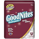 Huggies GoodNites Underpants, Girls, Small Medium,... by