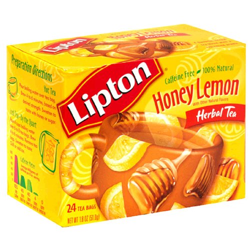 Lipton Herbal Tea, Honey Lemon, Tea Bags, 20-Count Boxes (Pack of 12) by Honey