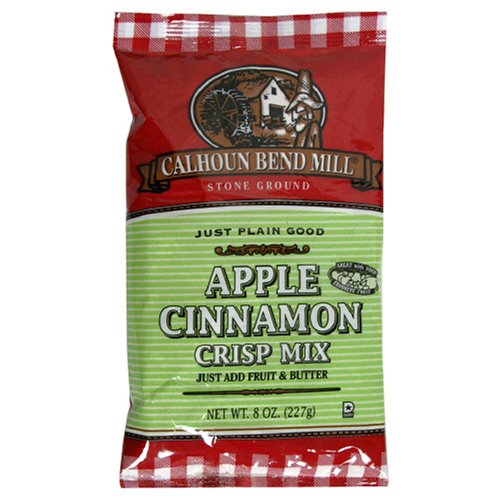 Calhoun Bend Mill Apple Cinnamon Crisp Mix, 8-Ounce Bags (Pack of 12) by Calhoun Bend
