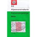 DAV Alpenvereinskarte 05/2 Karwendelgebirge Mitte 1 : 25 000: Topographische Karte