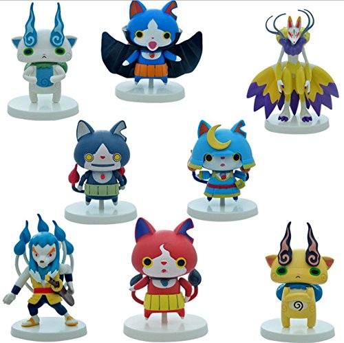 8pcs 6cm Yokai Watch Yo-kai Figures Toys