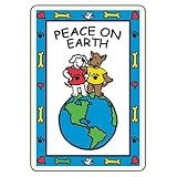 'Peace On Earth' Edible Holiday Card for Dogs