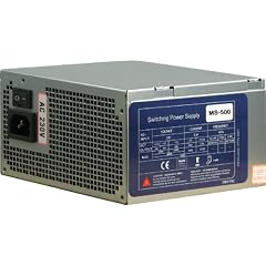 M&S Digital MS-500 Netzteil 500 Watt ATX Super Silent 120mm L�fter 19 - 24db