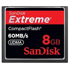 Sandisk Compact Flash Speicherkarte Extreme 8GB 60MB Edition (Retailverpackung)