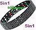 Titanium Magnetic Energy Germanium Armband Power Bracelet Health Bio 5in1 Bio 309