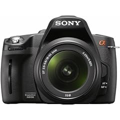 Sony DSLR-A390L SLR-Digitalkamera (14,9 Megapixel, 6,9 cm (2,7 Zoll) Display) Kit inkl. DT 18-55 mm SAM Objektiv