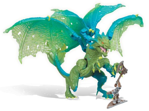 Childrens Toyshop  Toys : Mega Bloks Plasma Dragons Fangrene Acid Dragon #9409
