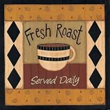 Served Daily Art Poster Print by Sue Allemand, 8x8