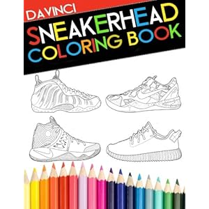 Sneakerhead Coloring book