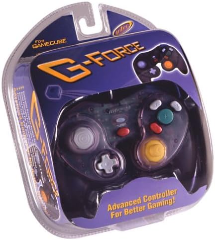 G-Force Controller- Clear Purple - GameCube