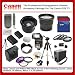 Best Value Accessory Package For Canon T3 (1100D) includes: 8GB Hi Speed Error Free Memory Card, Hi Speed Card Reader, Battery & Charger, Hard Flower lens Hood, 0.5x Professional Wide Angle Lens , 2X Telephoto Lens, 50 Inch tripod, Digital Video Flash, Flash Diffuser and More...THIS LENS WILL ATTACH TO ANY OF THE FOLLOWING CANON LENSES 18-55mm, 50-200mm