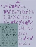 UPC 088354000563 product image for Blue Hill Studios Lettering Stencils - 4PK/Tea Party | upcitemdb.com