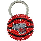 Kathrine Baumann Charlotte Bobcats Jeweled Basketball Keychain