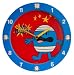 Wesco Mr Men Mr Bump Action Sounds Wall Clock