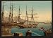 Ships in the harbor, Naples, Italy wall sized print (photochrom) photochrome measured...