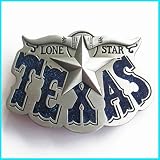 New Lone Star State Texas Longhorn Belt Buckle WT-026BL