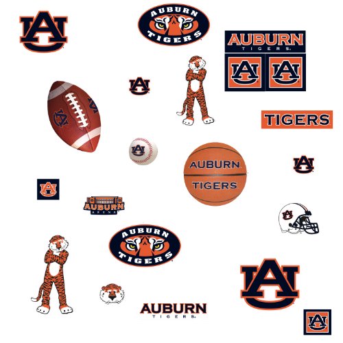 RoomMates RMK1221SCS University of Auburn Peel & Stick Wall Decals
