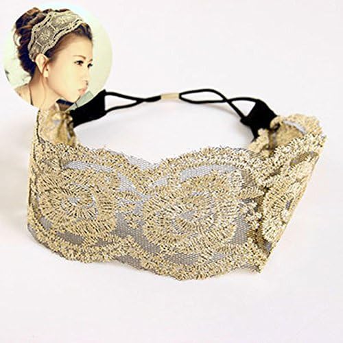 Shimmer Anne Shine Flower Lace Headband