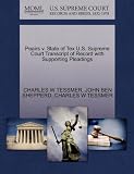 Peairs v. State of Tex U.S. Supreme Court Transcript of Record with Supporting Pleadings