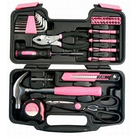 Apollo Precision Tools DT9706DB-P 39-piece General Took Kit , Pink