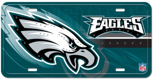 Philadelphia Eagles Street Flair Plate
