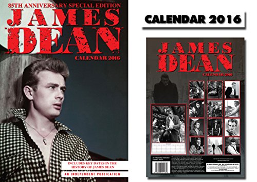 JAMES DEAN 2016 CALENDAR - LARGE A3 SIZE WALL CALENDAR