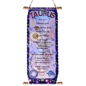 Taurus Zodiac Tapestry April 20 - May 20 Horoscope, Astrology Unique Gifts