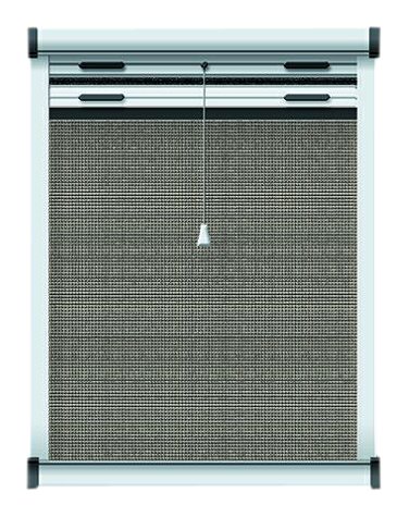 Schellenberg 50463 Insektenschutz- und Verdunkelungsrollo f&uuml;r Dachfenster 90 x 170 cm beige / sand