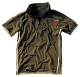 Pure Trash Polo-Shirt Vintage oliv S-XXL