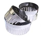 S/s Pastry cutters 3pcs