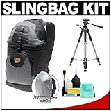 Aktiv Pak AP200 All-Weather Sling Digital SLR Camera Backpack Case (Black)  ....