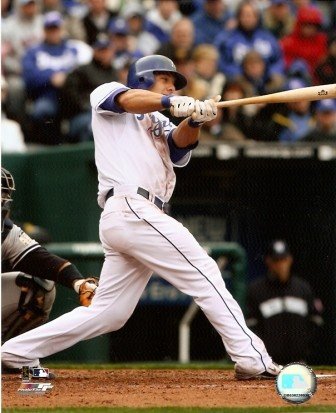 Alex Gordon Kansas City Royals Hitting 8x10 Photo