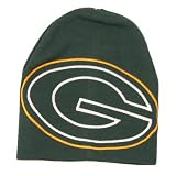 Green Bay Packers Oversized Logo Knit Beanie