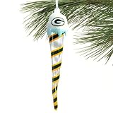 Green Bay Packers NFL Light Up Icicle Ornament