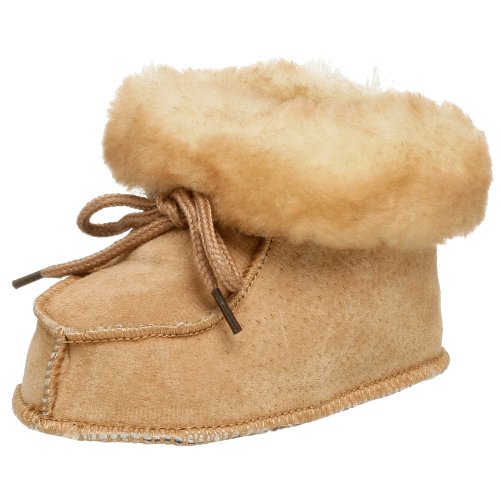 Staheekum Baby Slipper (Infant/Toddler),Wheat,Medium (US Infant 0-6 Months)