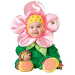 Lil Character Infant Flower Costume, Green/Pink/Yellow, 12-18 Months
