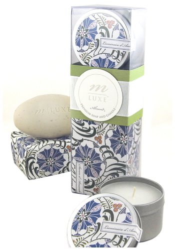 Mudlark Notting Hill Mluxe Soap Candle, Acetate Box With Band & Ribbon by Mudlark