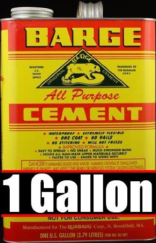 1 GALLON BARGE Cement Glue Rubber Contact Adhesive GLUE