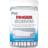 Finger Sleeves Assorted Sizes --- 12