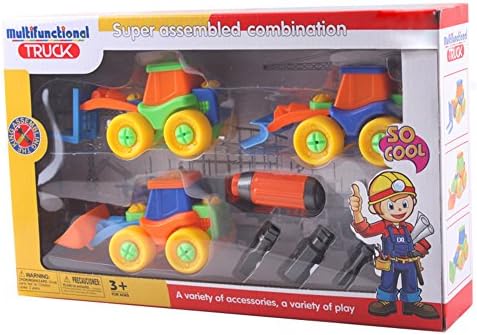 Set of 3 Take A Part Toy Kids Child Disassembly Car Toy Gift Construction Puzzle Toy for Children Early Education Toy Best Gift for Kids