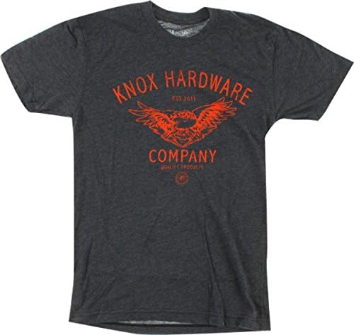 Knox Hardware Soaring Black Heather Large T-Shirt