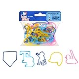 Tampa Bay Rays Baseball Bandz Silly Rubber Bands 20PK