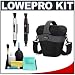 Lowepro Cirrus TLZ 15 Holster Camera (Black) Bag/Case + Accessory Kit for Canon Rebel XSi, XS, XTi, 40D, Nikon D40, D60, D80, D200, D300, D700, Olympus Evolt E-410, E-420, E-510, E-520, and Sony Alpha A200, A300, A350, A700 Digital SLR Cameras