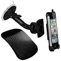 mumbi KFZ Halterung iPhone 4 4S + mumbi Anti Rutsch Matte