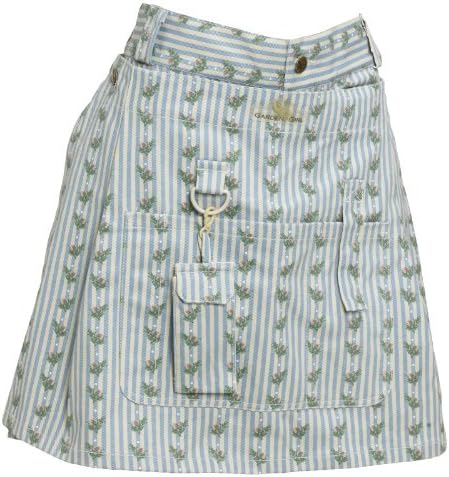 Garden Girl USA Gardening Skort, 8-Inch, Roses Tan