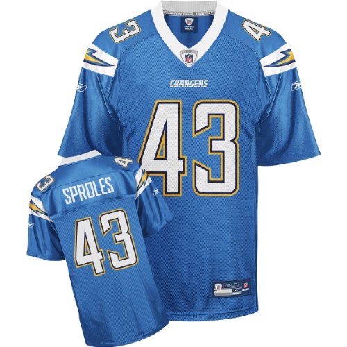 Reebok San Diego Chargers Darren Sproles Replica Alternate Jersey Medium