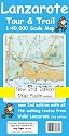 Lanzarote Tour and Trail Map 2nd edition Map-Paper version (Tour & Trail Maps)