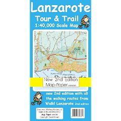 Lanzarote Tour and Trail Map Map-Paper Version (Tour & Trail Maps)