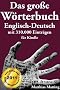 Das gro�e W�rterbuch Englisch-Deutsch mit 310.000 Eintr�gen